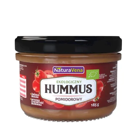 Hummus Pomidorowy BIO 185 g Naturavena