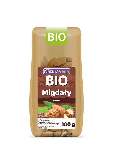 Migdały BIO 100 g Naturavena