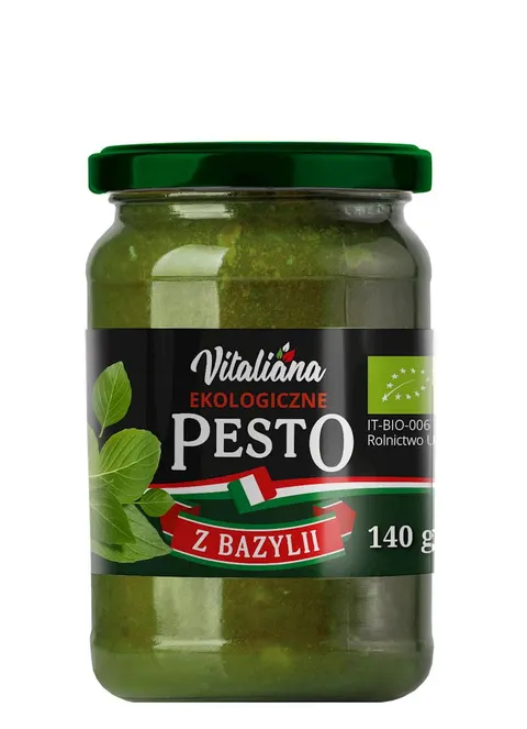 Pesto z Bazylii BIO 140 g Vitaliana