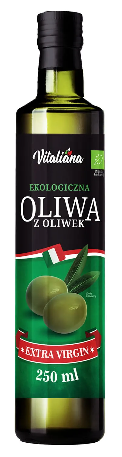 Oliwa z Oliwek Extra Virgin BIO 250 ml Vitaliana