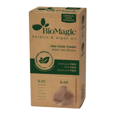 Farba do Włosów Jasny Blond 250 g Biomagic