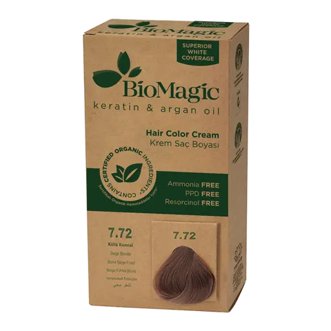 Farba do Włosów Beżowy Blond 250 g Biomagic