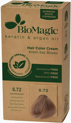 Farba do Włosów Jasny Beżowy Blond 250 g Biomagic