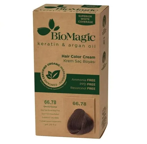 Farba do Włosów Bardzo Ciemny Perłowy Blond 250 g Biomagic