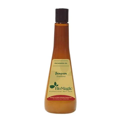 Szampon do Włosów Farbowanych z Olejkiem Macadamia 300 ml Biomagic