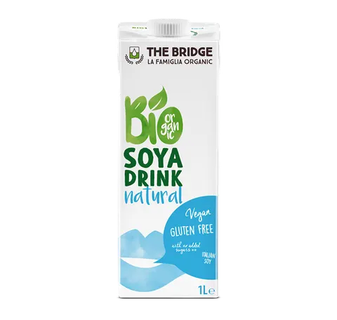 NAPÓJ SOJOWY BEZ DODATKU CUKRÓW BEZGLUTENOWY BIO 1 L - THE BRIDGE