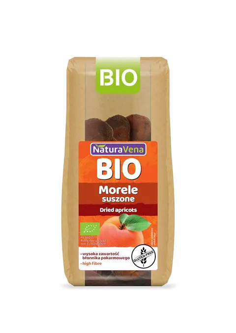 Morele Suszone BIO 150 g Naturavena