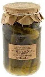 Ogórki Kiszone Królewskie 710 g (410 g) Luniak