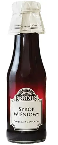 Syrop Wiśniowy Bezglutenowy 375 g (300 ml) Krokus
