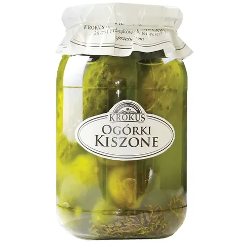 Ogórki Kiszone 810 g (450 g) Krokus