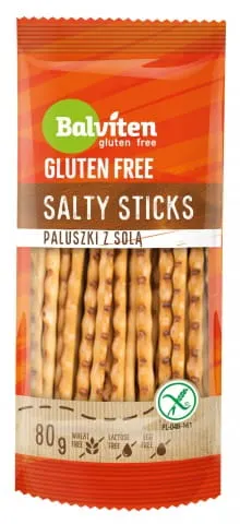 Paluszki z Solą Bezglutenowe 80 g Balviten