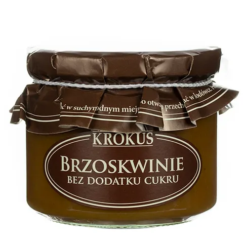 Brzoskwinie Bez Dodatku Cukru 310 g Krokus