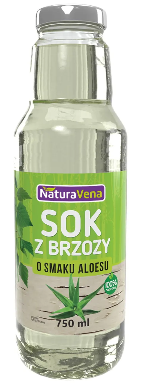 Sok z Brzozy o Smaku Aloesu 750 ml Naturavena