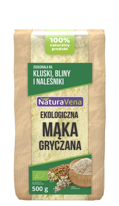 MĄKA GRYCZANA BIO 500 g - NATURAVENA