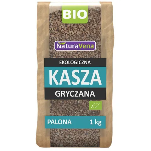 Kasza Gryczana Palona BIO 1 kg Naturavena