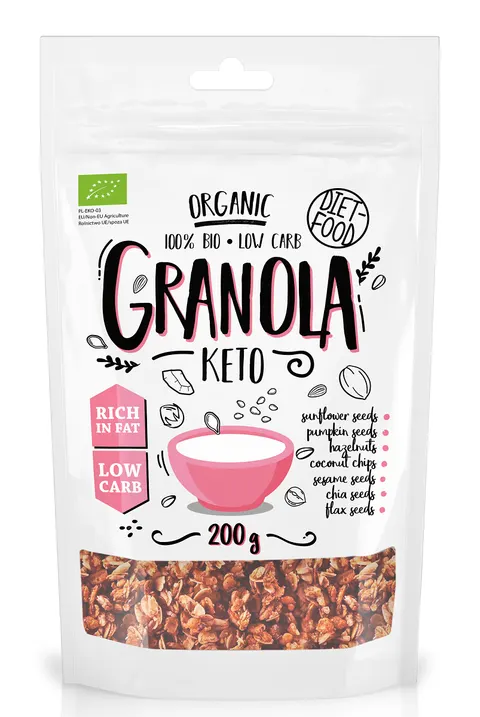 Granola Keto BIO 200 g Diet-Food