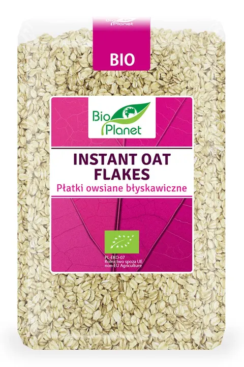 Płatki Owsiane Błyskawiczne BIO 1 kg Bio Planet