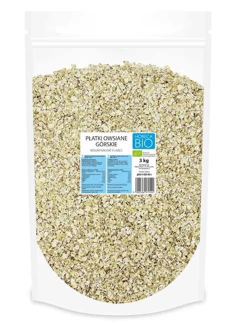 Płatki Owsiane Górskie BIO 3 kg Horeca