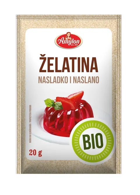 Żelatyna w Proszku BIO 20 g Amylon