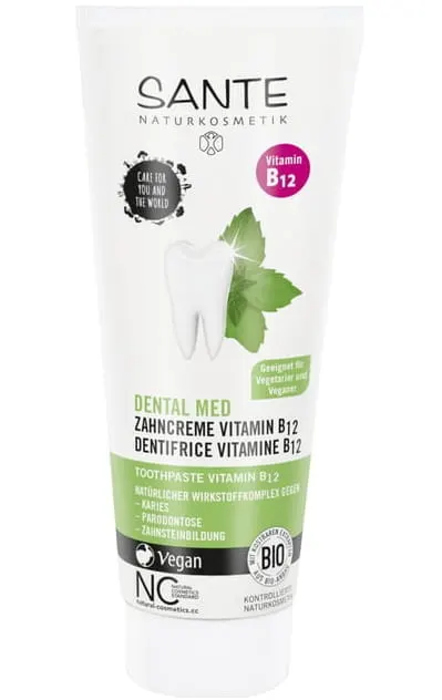 Pasta do Zębów z Witaminą B12 i Fluorem ECO 75 ml Sante