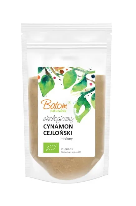 Cynamon Cejloński Mielony BIO 125 g Batom