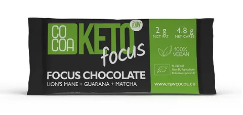 Czekolada Keto Focus BIO 40 g Cocoa
