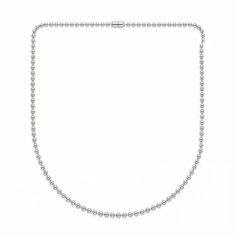 Łańcuszek stalowy SPLOT KULKOWY 2,5 mm - srebrny
