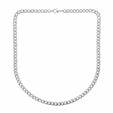 Łańcuch ze Stali PANCERKA 6 mm - srebrny