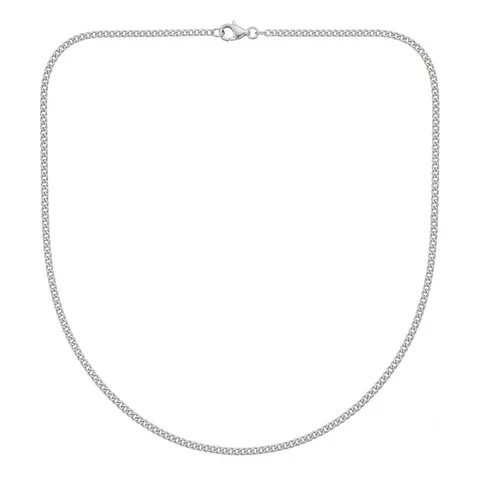 Łańcuch ze stali PANCERKA 2 mm - srebrny