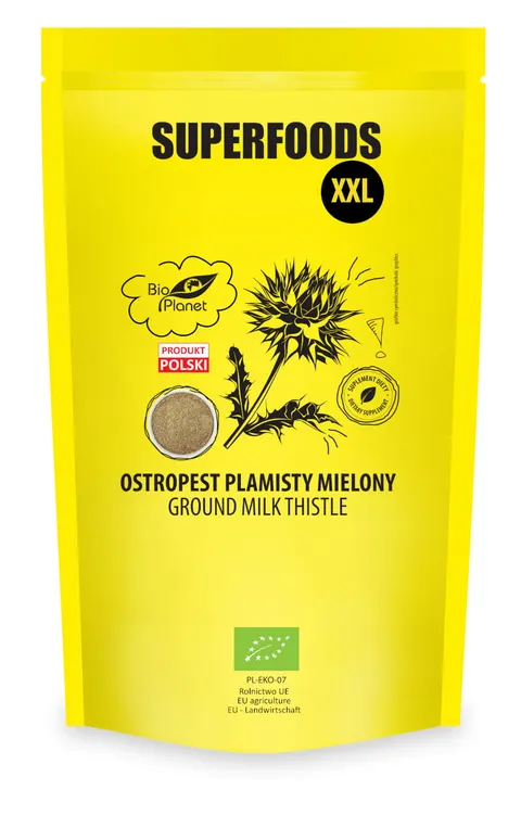 Ostropest Plamisty Mielony BIO 600 g Bio Planet