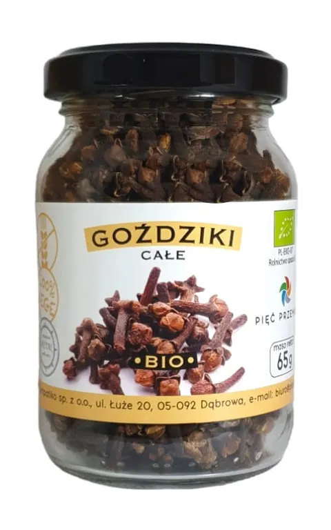 Goździki Całe Bezglutenowe BIO 65 g Pięć Przemian