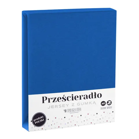 Prześcieradło Jersey Z Gumką Chabrowy