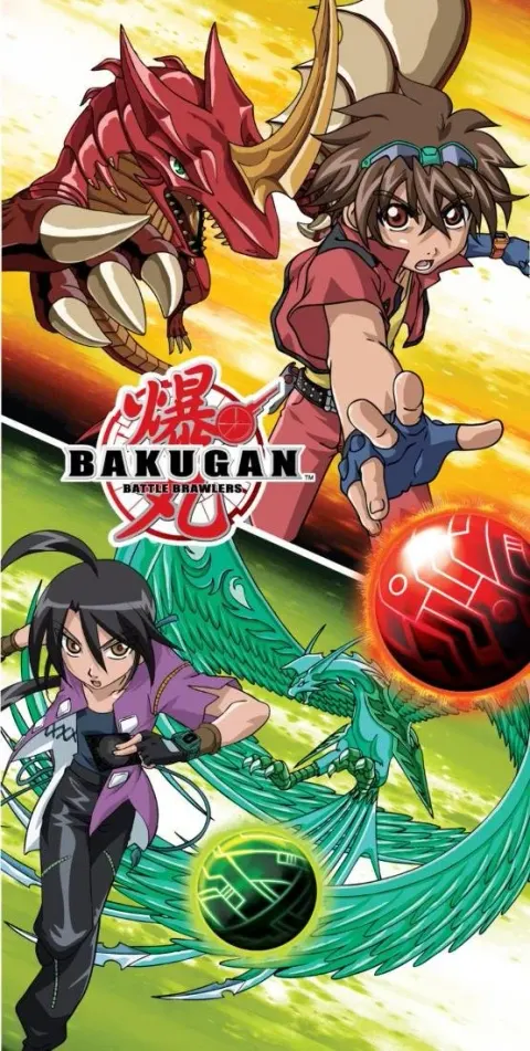 Młodzieżowy Ręcznik Bawełniany BAKUGAN 1