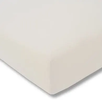 Prześcieradło Z Gumką Aloe Vera Jersey Bio Bawełna 110 Ecru