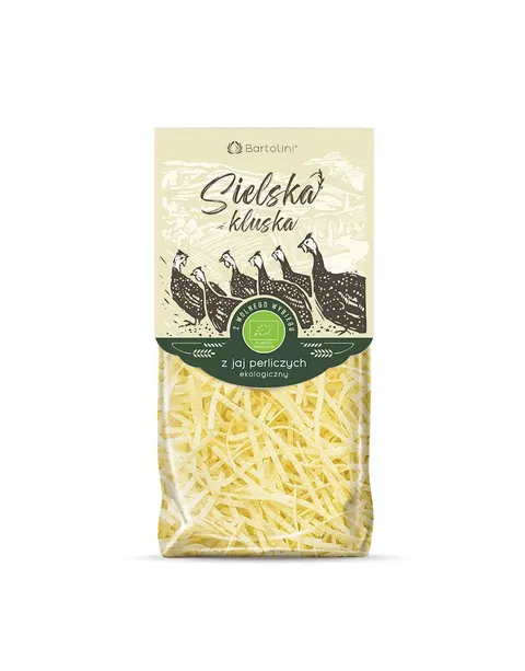 MAKARON (Z JAJ PERLICZYCH) KRAJANKA BIO 250 g - BARTOLINI