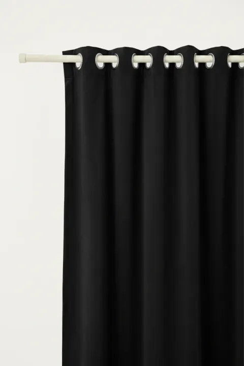 Zasłona Welurowa Velvet Soft Czarny