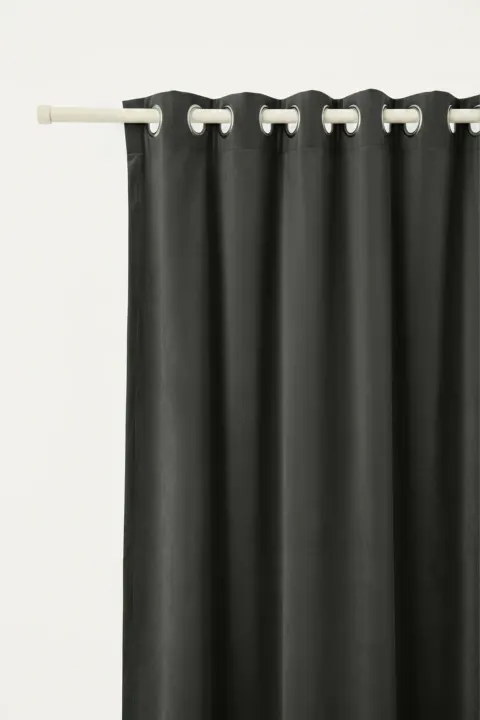 Zasłona Welurowa Velvet Soft Grafitowy