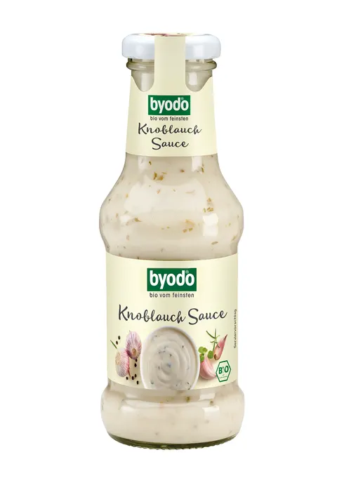 Sos Czosnkowy Bezglutenowy BIO 250 ml Byodo