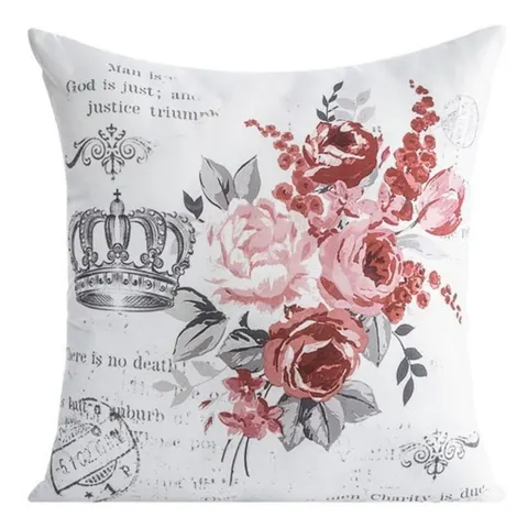 Poszewka Na Poduszkę W Kwiaty FLOWER 8