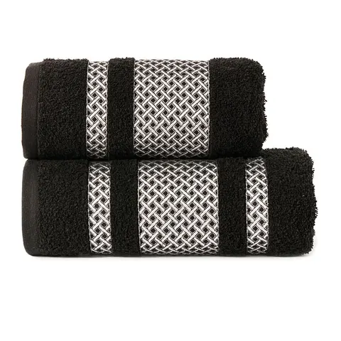 Ręcznik Bawełniany Lionel 450g/2 Czarny