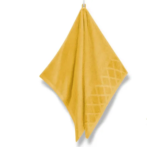Ręcznik Bawełniany Welur 500g/2 SILKY Musztardowy