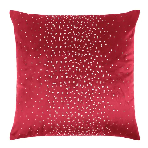 Poszewka Velvetowa SHINY Czerwony