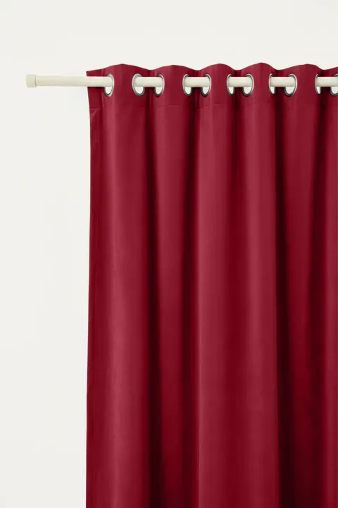 Zasłona Welurowa Velvet Soft Czerwony