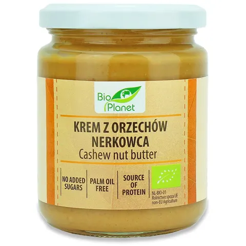 Krem z Orzechów Nerkowca BIO 250 g Bio Planet