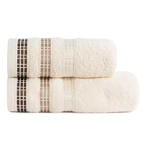 Ręcznik Bawełniany Luxury 500g/2 Kremowy