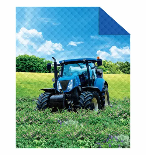 Dziecięca Narzuta Na Łóżko K051 TRAKTOR