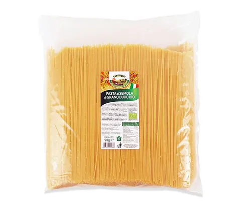 Makaron Semolinowy Spaghetti BIO 5 kg Horeca