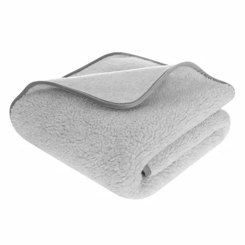 Wełniany Koc MERINO Szary