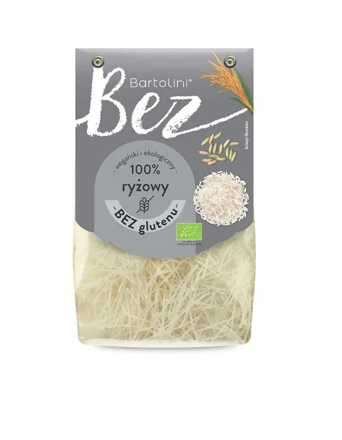 Makaron Ryżowy Krajanka Bezglutenowy BIO 250 g Bartolini