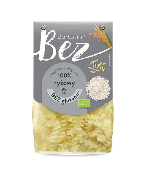 Makaron Ryżowy Świderki Bezglutenowy BIO 250 g Bartolini